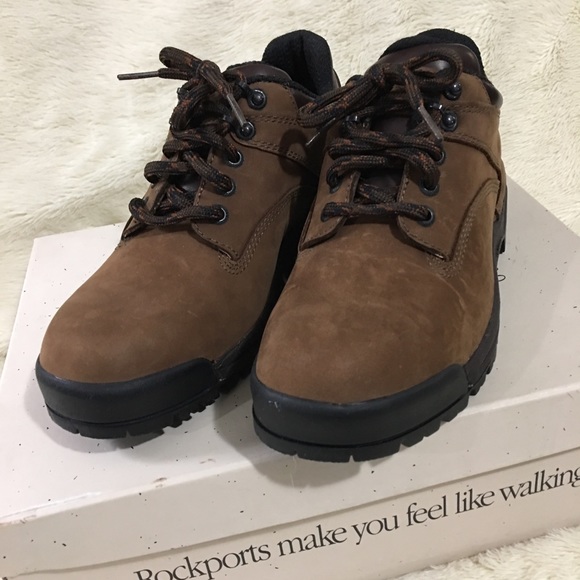 Rockport Shoes - Womens Rockport Laplata Nubuck Leather Shoes 8 1/2